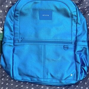 STATE Shimmering Blue Backpack